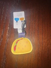 Taco Quarter Holder Keychain 