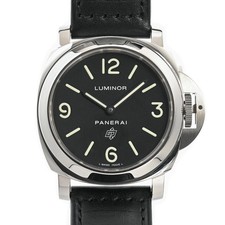 PANERAI Luminor Base Logo PAM00000 Black Men's Used Watch #31010