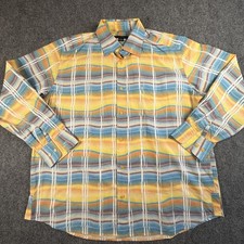 Jhane Barnes Men's Button-Down Shirt Large 1703