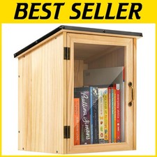 Rustic Waterproof Outdoor Library Box