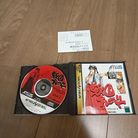 Sengoku Blade 2 Sengoku Ace Episode II Sega Saturn Japan Used 2-Disc