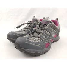 ECCO Receptor Women's Gray Pink Mesh Hiking Trail Shoes Sneakers EU 38L US 7-7.5