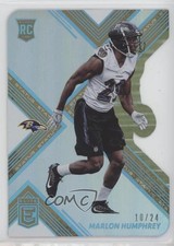 2017 Donruss Elite Rookies Status Die-Cut /24 Marlon Humphrey #124 h8k