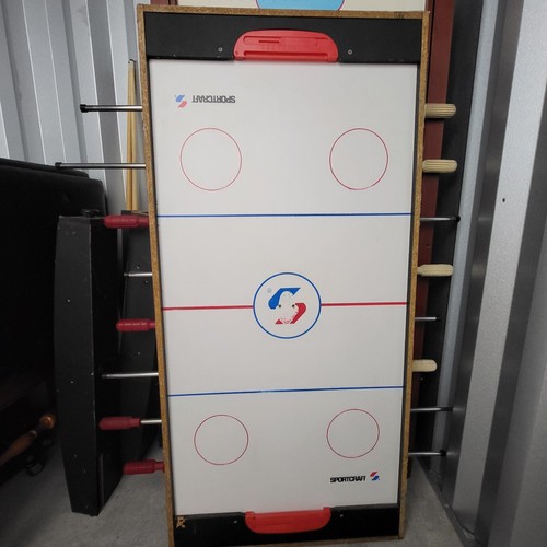 Sportscraft Soccer/Air Hockey Tabletop With Game Pieces