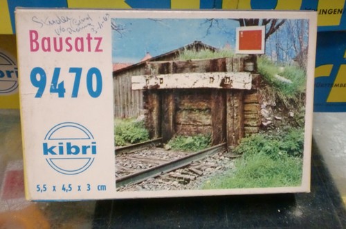 KIBRI 9470 - kit PRELLBOCK / FINE BINARIO - FS HO 1/87 | Zustand: Usato