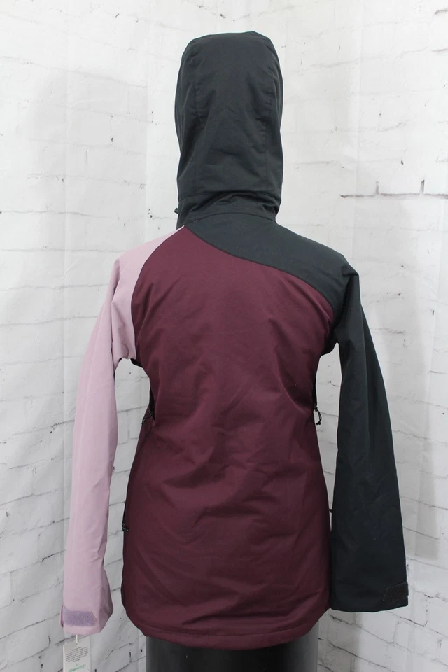 Volcom Westland Insulated Snowboard Jacket, Womens' Extra Small/XS, Merlot New - Image 3 of 4