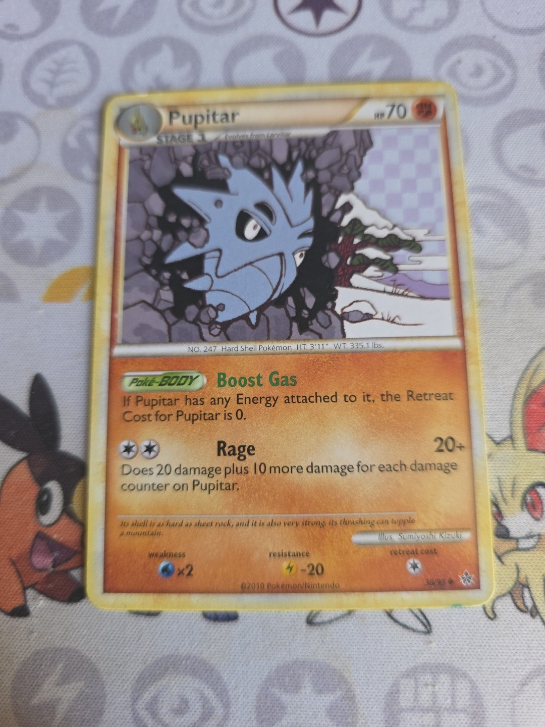 Pokemon Card 2010 Unleashed - Pupitar 38/95