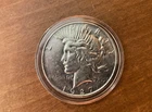 1927-d peace silver dollar