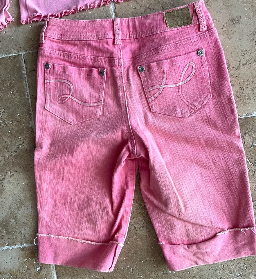 Шорты для девочек Roxy Hunter продаются ограниченным тиражом слишком 14 узкие оранжевые - Изображение 2 из 4