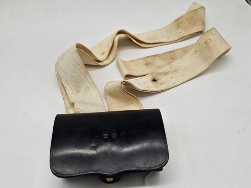 Civil War Reenactment Dual Strap Artillery/Navy Style Cartridge Box Pouch Bag