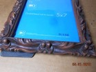 VTG 1970's FAUX WOOD 5 X 7 INCH PICTURE FRAME INTERCRAFT CORP CHICAGO — photo 4