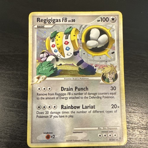 Regigigas FB 9/147 Supreme Victors Holo HP EN 2009 Platinum Era Pokemon Nagasawa