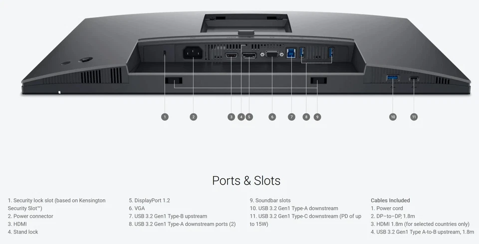 Dell P2425 61,1cm (24") WUXGA IPS Office Monitor 16:10 HDMI/DP/USB-C Pivot NEU - Bild 2 von 3