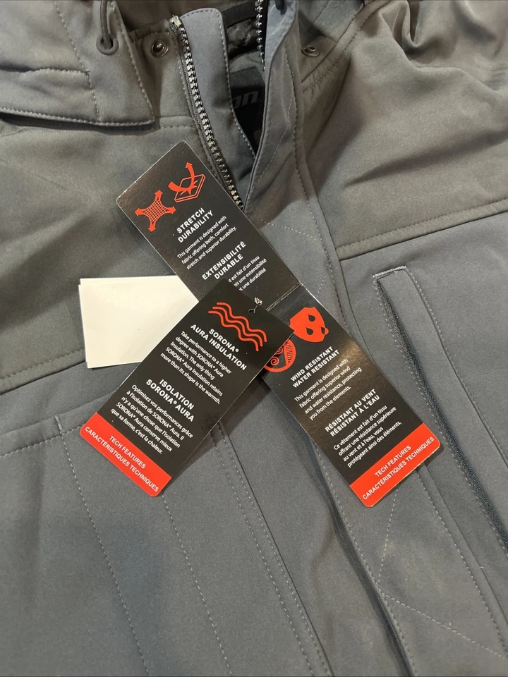 Snap-on Tools Hawthorne Padded Jacket Dusty Gray Size 4xl - Brand New With Tags - Image 2 of 4