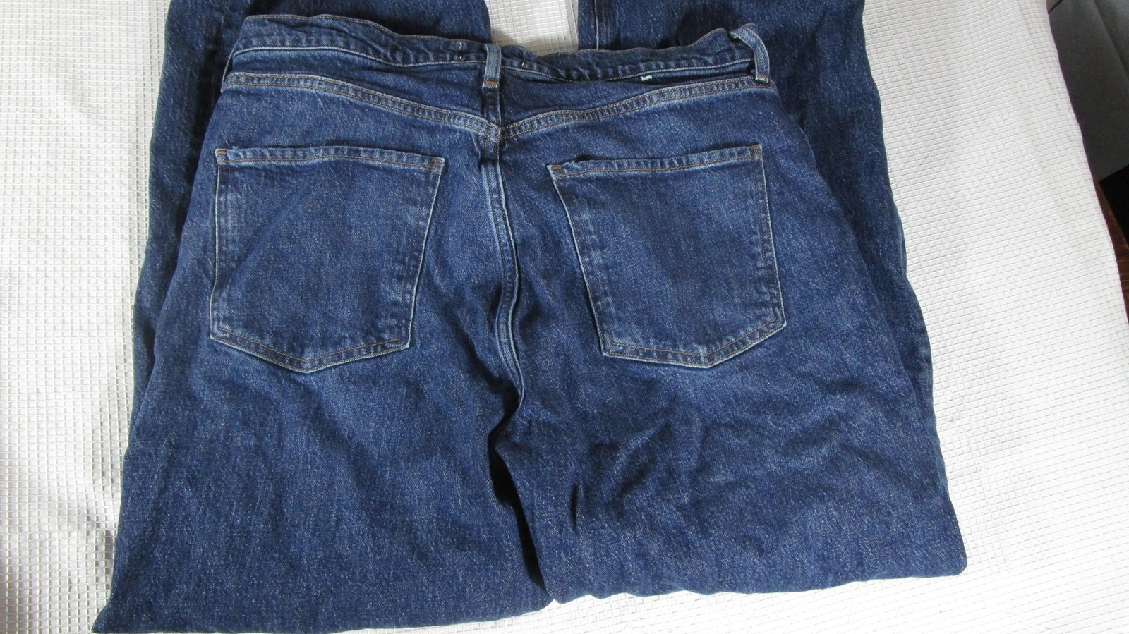 AGOLDE Jeans Mens 32x30 Blue Dark Wash Wide Leg Denim Baggy Relaxed Fit Casual