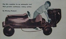 Voiture trottoir Midget électrique roadster 1952 Comment construire PLANS