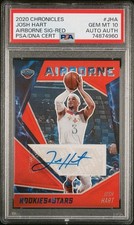 2020-21 Panini Chronicles Airborne Signatures Red Josh Hart AUTO PSA 10 POP 1!!