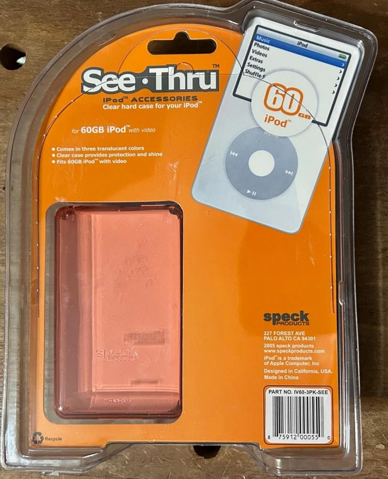 Apple iPod Video THICK 5th 5.5 and 6th Generation Clear Cases ( 60GB 80GB 160GB) - Image 2 of 4