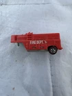 Vintage 1969 Hot Wheels Redline "The Heavyweights Fire Truck" Trailer Only