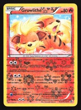Growlithe RC4 Legendary Treasures: Radiant Collection Uncommon Holo Pokemon Card on eBay
