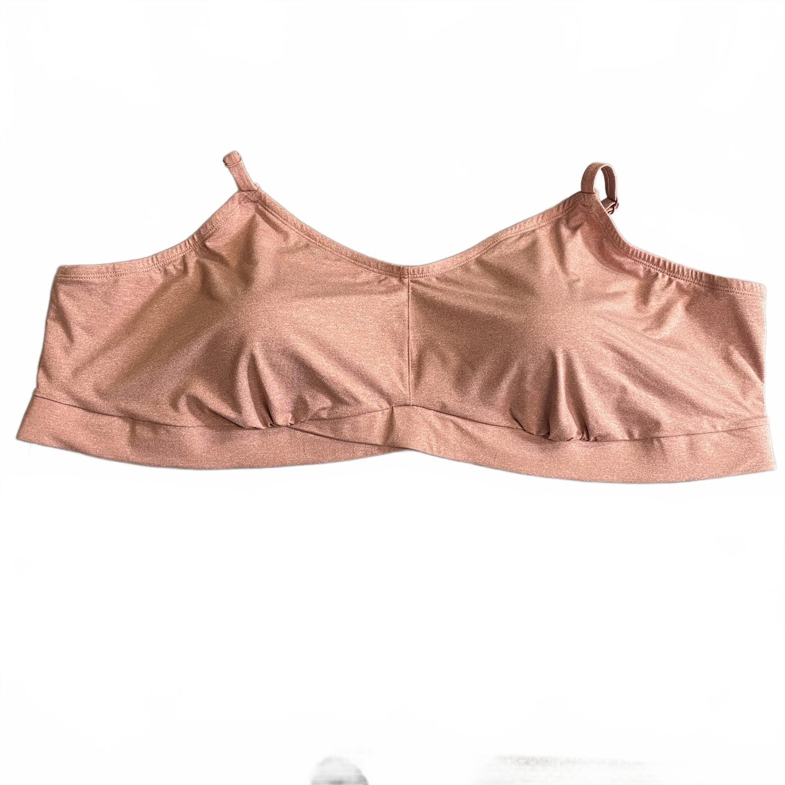 Torrid Lightly Lined Heather Cross Front Bralette… - image 2