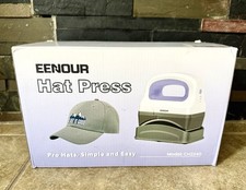 EENOUR Hat Press Machine Mini Pressa di Calore per Tappi Base di Sicurezza Nuova SPEDIZIONE VELOCE