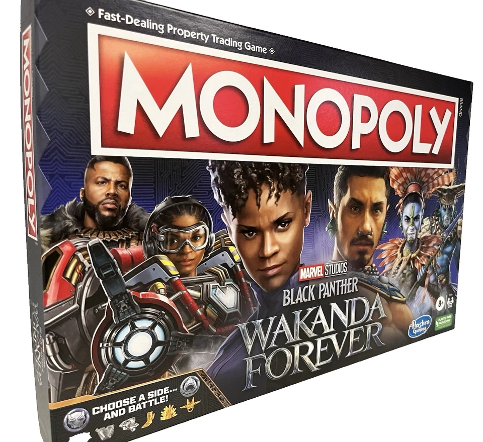 Monopoly Marvel Studios' Black Panther Wakanda Forever Edition Board Ages 8+ - Image 4 of 4