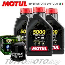 Tagliando HONDA VT 600 C Shadow 1988-1998 Kit Olio Motul 5000 10W40 Filtro VT600