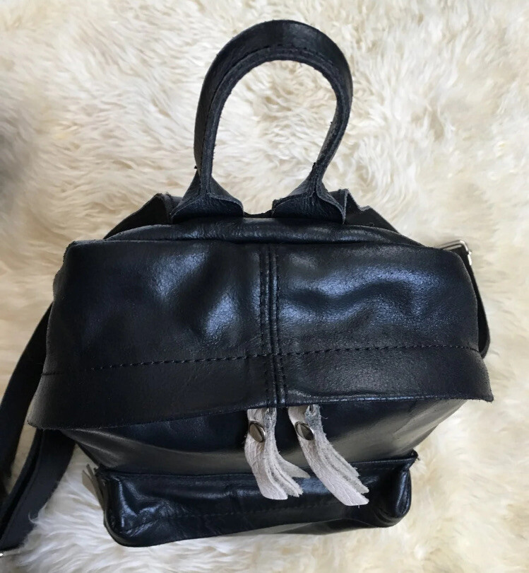 alexander wang mini marti washed lambskin backpack black Alexander wang marti