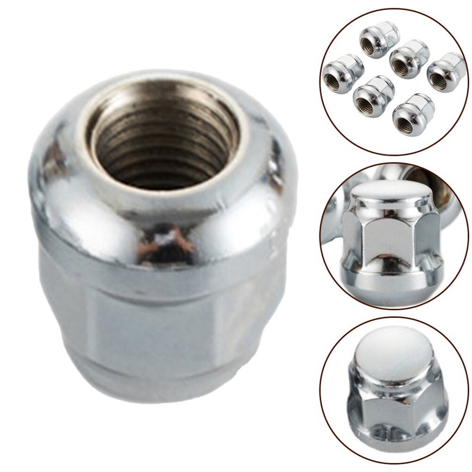 Silver Acorn Wheel Lug Nut for For Civic For CRV 1 5 Thread Size eBay