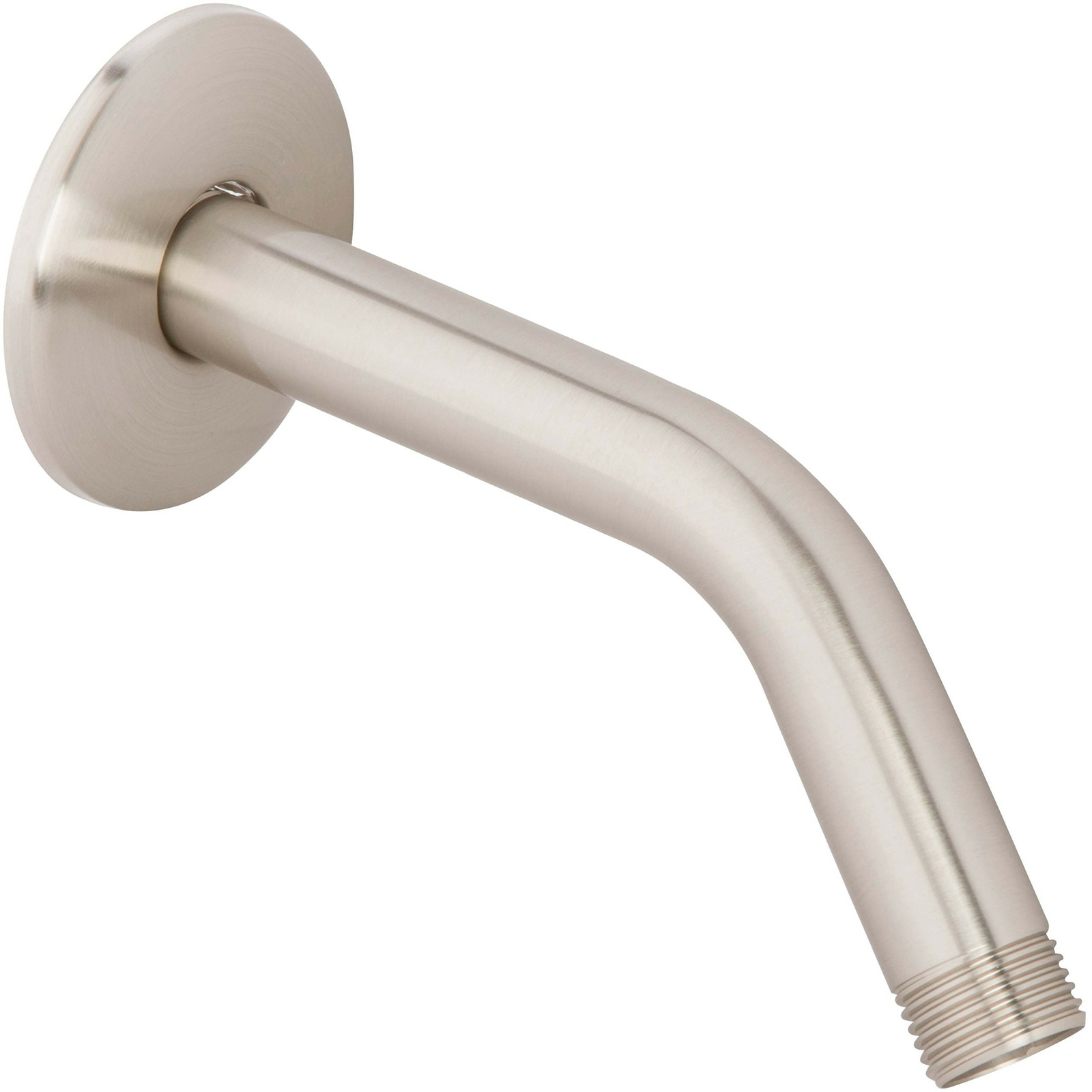 6 Inch Shower Arm And Flange (Aqua Elegante) - Brushed Nicke