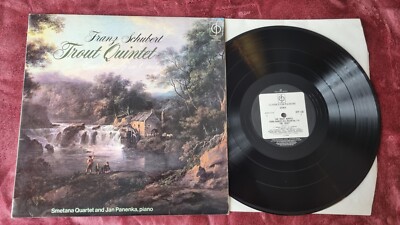 Schubert / Jan Panenka / Smetana Quartet - Trout Quintet - LP *NrMint
