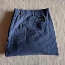 Hurley Men's 38x30 Blue Pants 100 Cotton