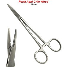Porta Aghi Crile Wood Pinza per Sutura Veterinaria Dentale Strumenti Chirurgici