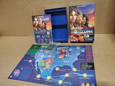 NICE! Pandemic Hot Zone North America Cooperative Board Game Z-MAN Games