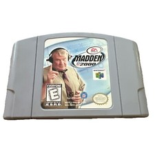 Madden NFL 2000 Nintendo 64 N64 Cartridge Only Tested and Working Video Game