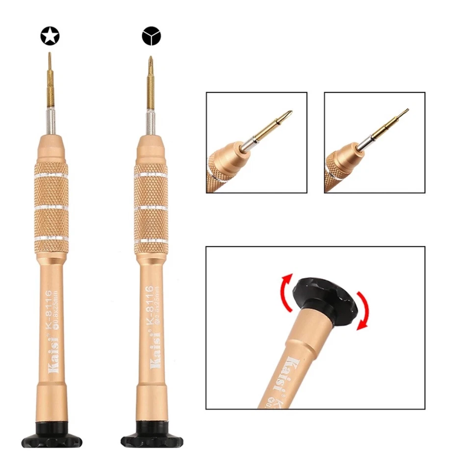 KIT DE HERRAMIENTAS DE REPARACIÓN PARA IPHONE 7 8 XS 11 Juego de destornilladores profesionales 12 13 SE 14 15 Foto 3 de 4