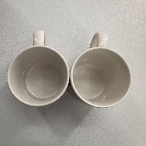 Vintage Hallmark Angel Mug Set Cherub Design & Star Pattern Harvest Coffee Cup - Picture 5 of 12