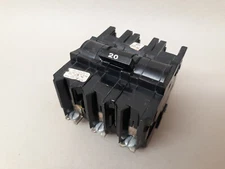 20 Amp Federal Pacific FPE NB320 American 3 Pole Bolt-On Breaker Type NB $ave!