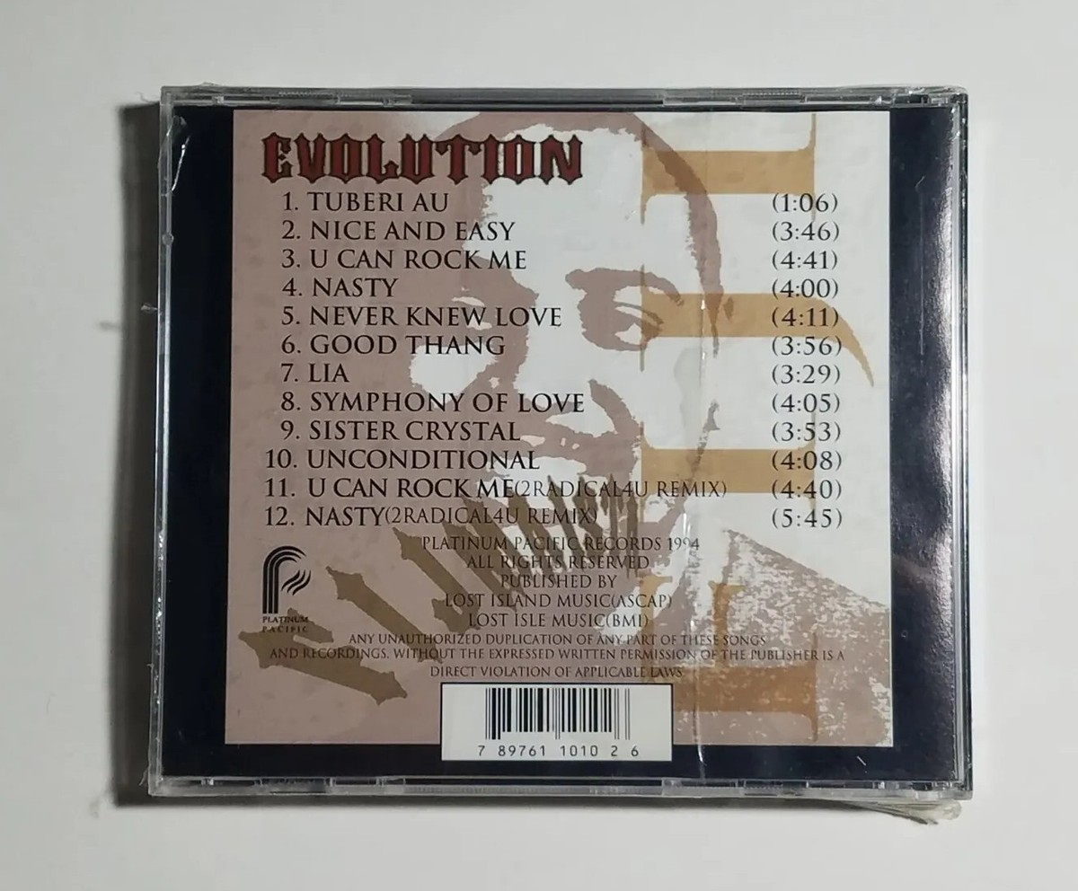 洋楽 FIJI/evolution Fiji: Evolution CD (Platinum Pacific Records, 1994) -- NEW
