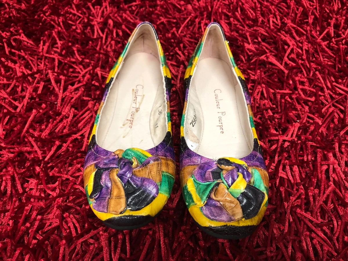 Chaussures Femme Couleur Pourpre Taille FR 36 MultiCouleur neuf