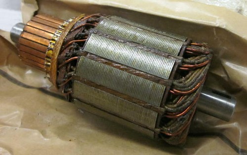 Vintage Willys Military Jeep M38 24 Volt Early MBP4301UT Starter Armature NOS - Picture 4 of 4
