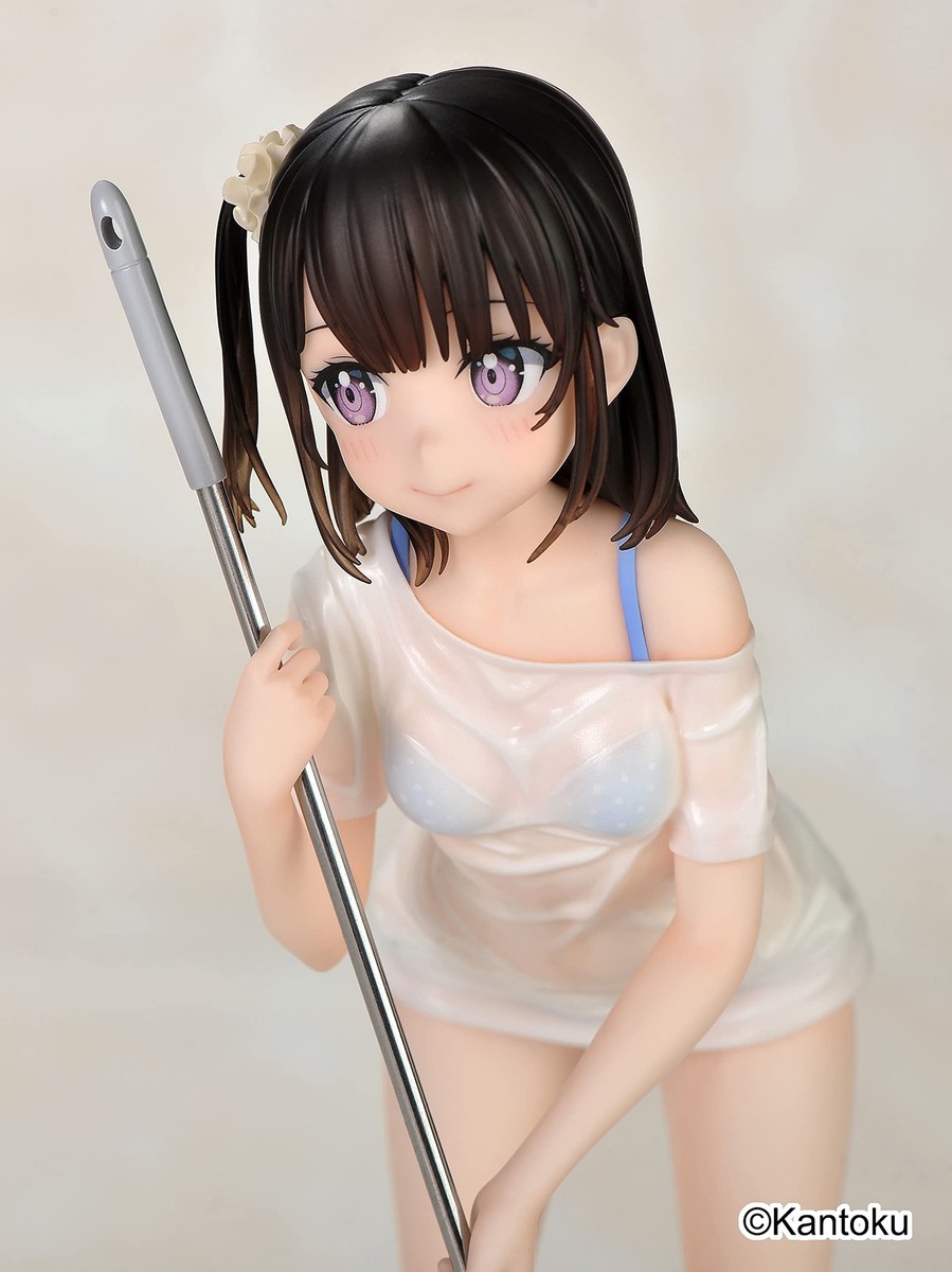 *＊Sizuku@＊* Shizuku Mopping wet Ver. 1/7 PVC ABS Figure Wings Tokyo