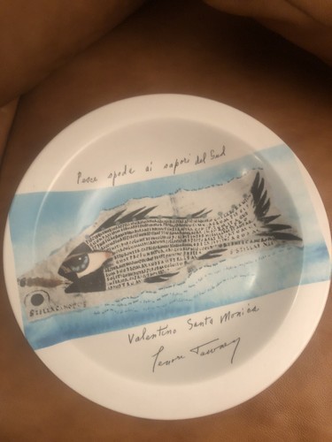 BUON RICORDO AMERICA Valentino plate Santa Monica leonre Tawney dish 229 of 510 - Picture 3 of 6