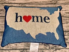 Home In The Heartland Pillow 13in x 18in by Natco