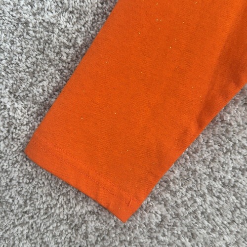 Disney World Halloween Orange Glitter Long Sleeve Spirit Jersey Girls XL - Picture 2 of 9