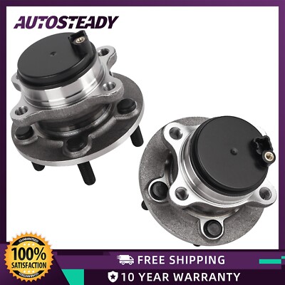 2pcs FWD Rear Wheel Hub Bearing for 2014 - 2016 Lincoln MKZ Ford Fusion Assembly