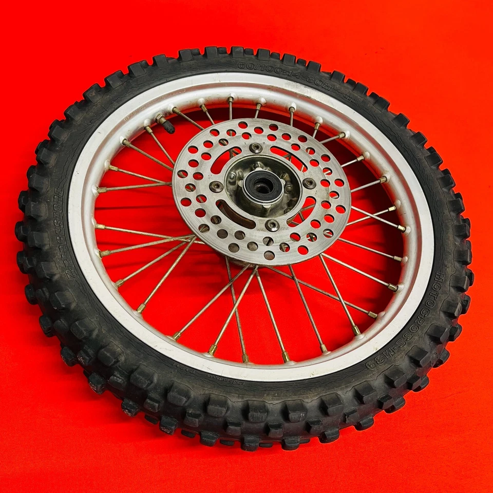 KX65 Front Wheel Complete 14" Rim Genuine OEM KAWASAKI RM KX 65 (2000-2022) - Image 2 of 4