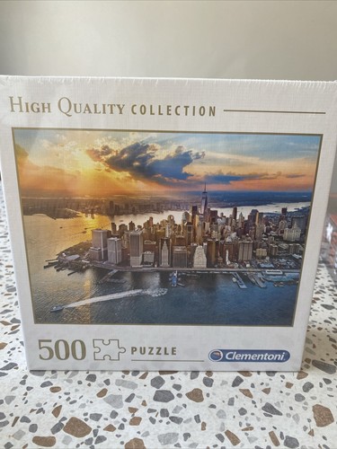 Clementoni 500 Piece Jigsaw Puzzle New York Skyscrapers New Sealed | eBay