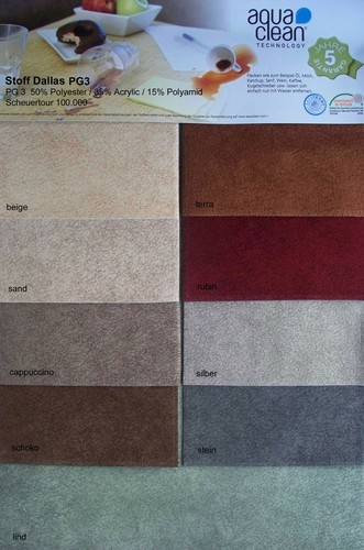 Dietsch Florenz Polstergarnitur mit Schlaffunktion Schlafsofa Stauraum variabel - Bild 7 von 13